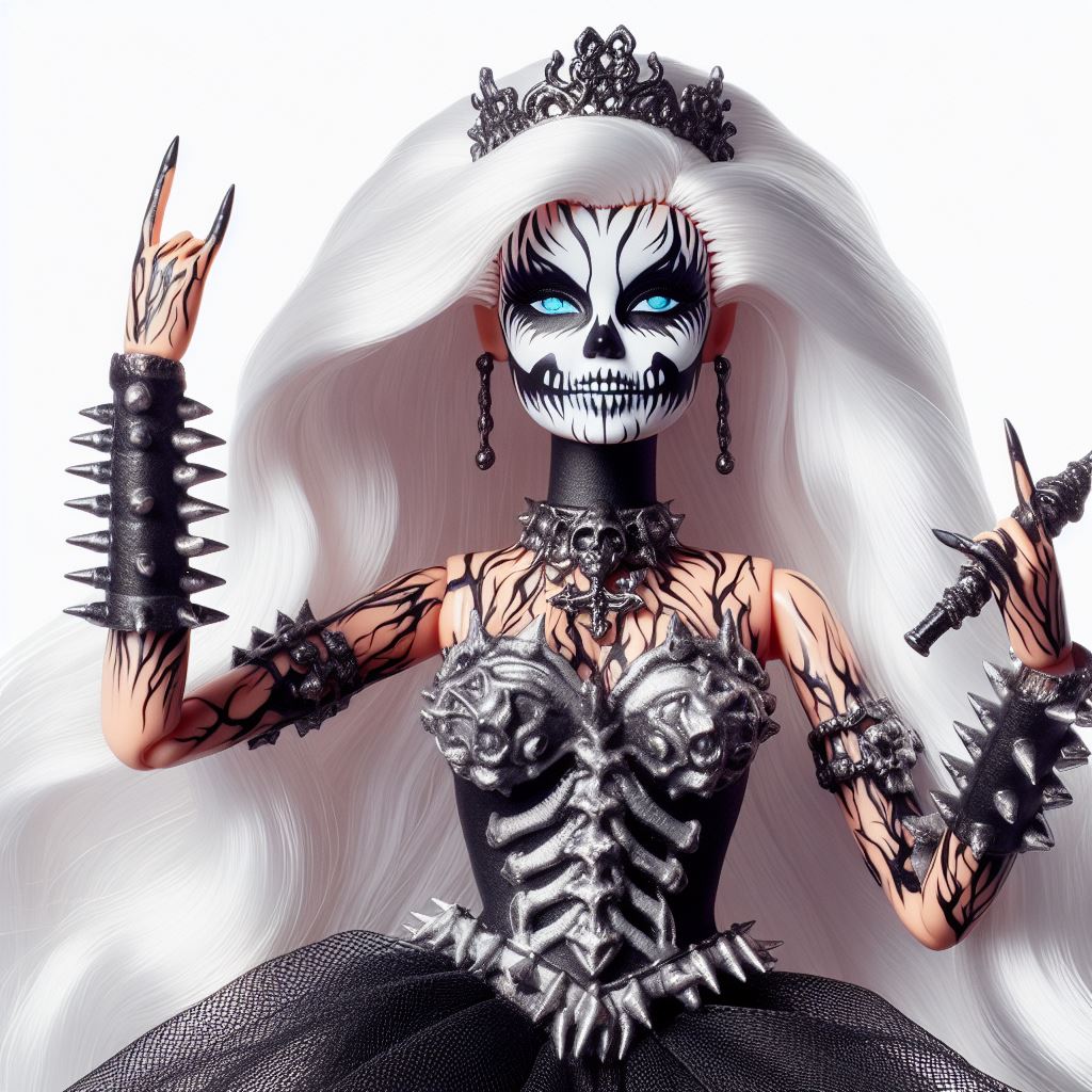 Barbie Black Metal