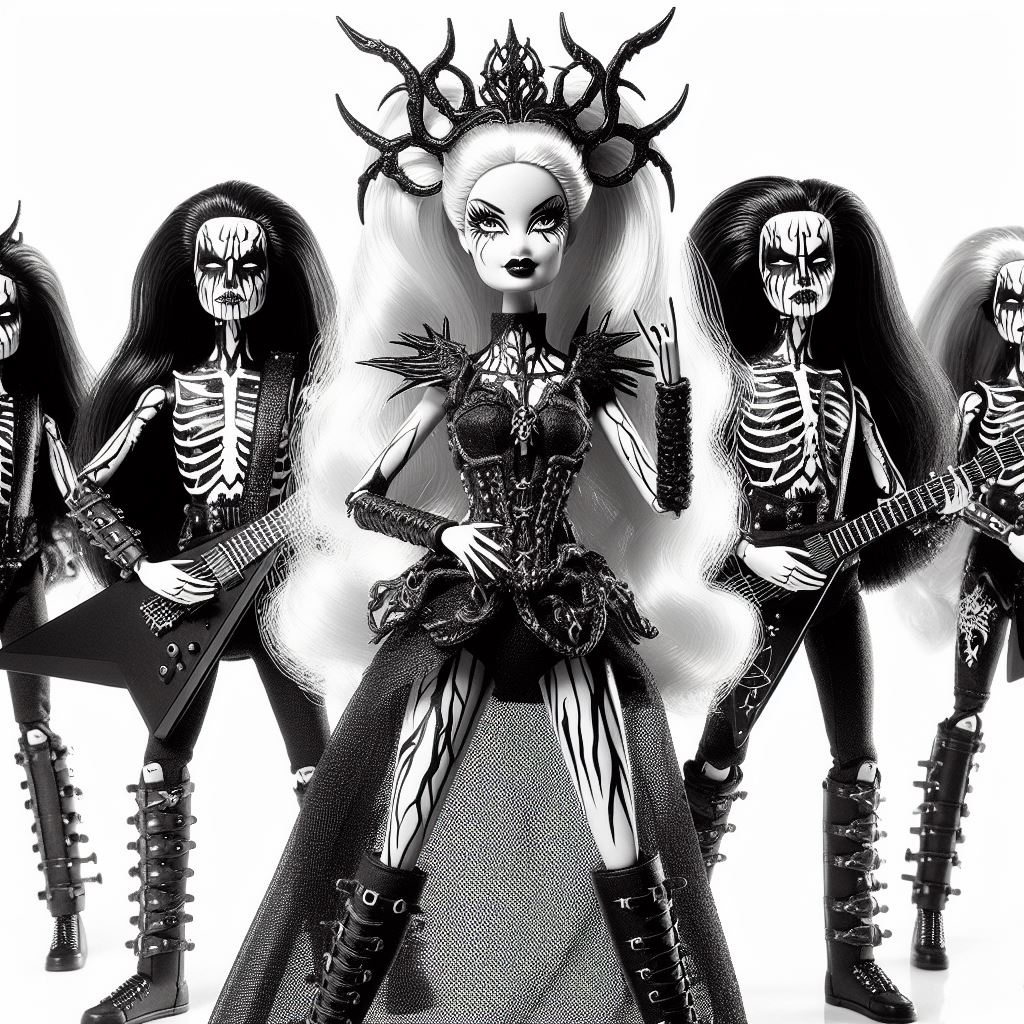 Barbie Black Metal